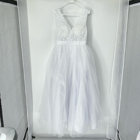 june bridals Dresses & Skirts - June bridals NWT white tulle dress